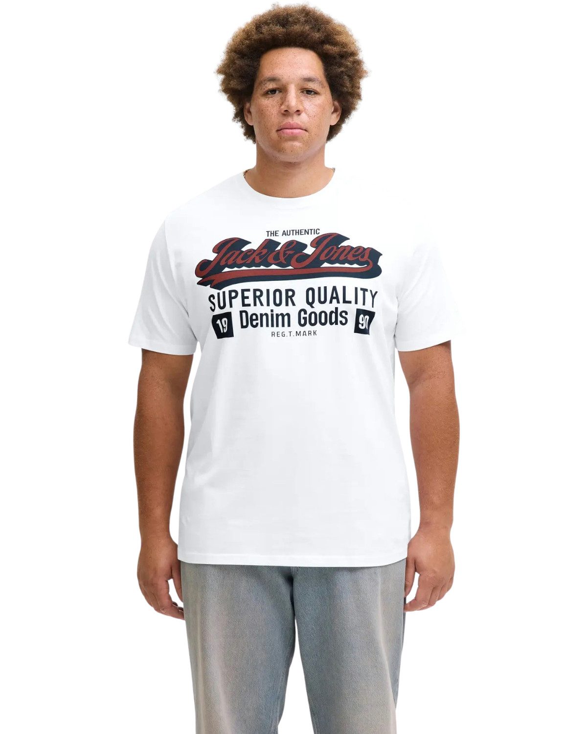 Jack & Jones PlusSize Print-Shirt Weites günstig online kaufen