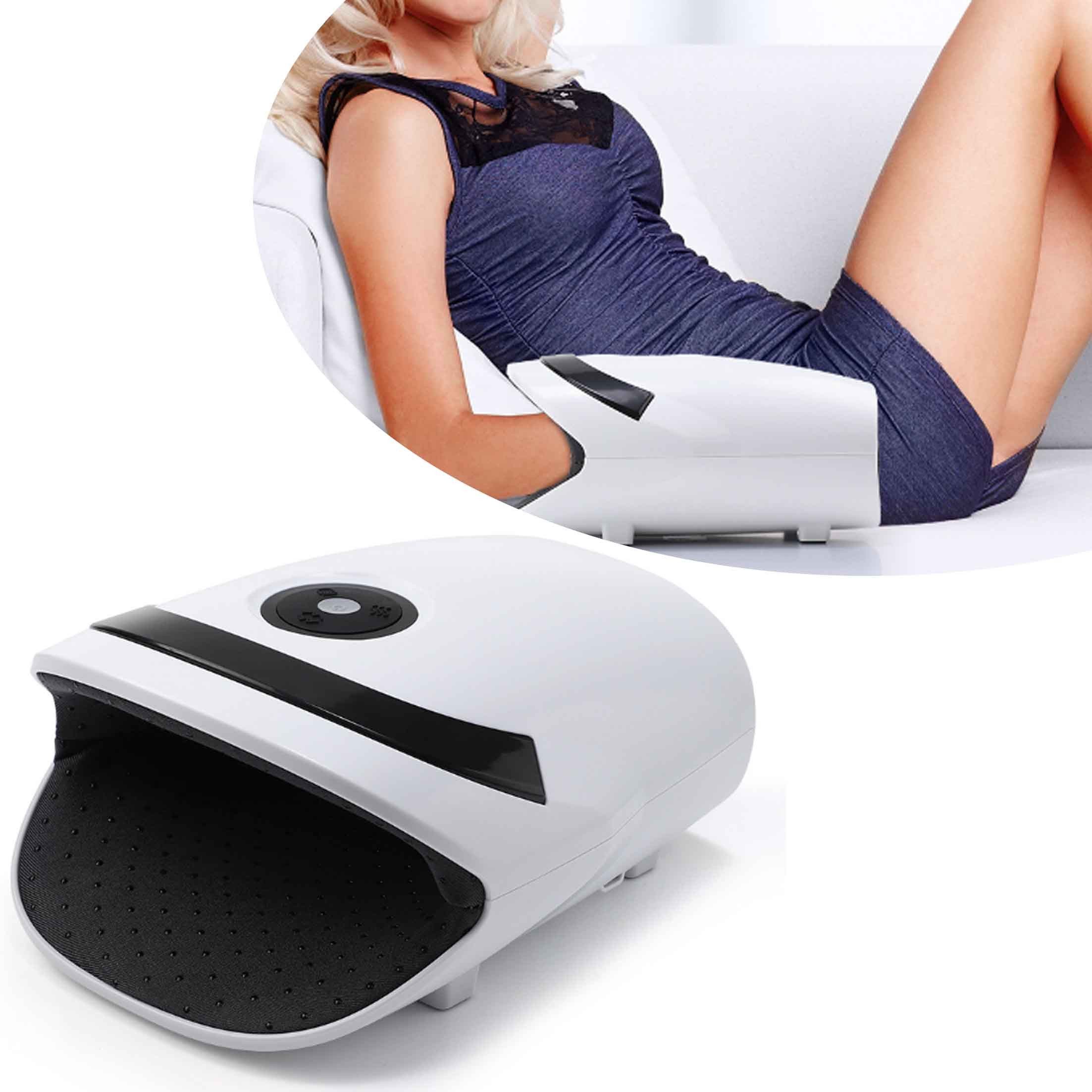 feinlux Massagegerät Elektrisches Handmassagegerät, Packung, thermostatische Graphen-Wärmepackungen, Airbag Squeeze, Akupressurpunkte, 3 Massagemodi, 5 Airbag-Modi