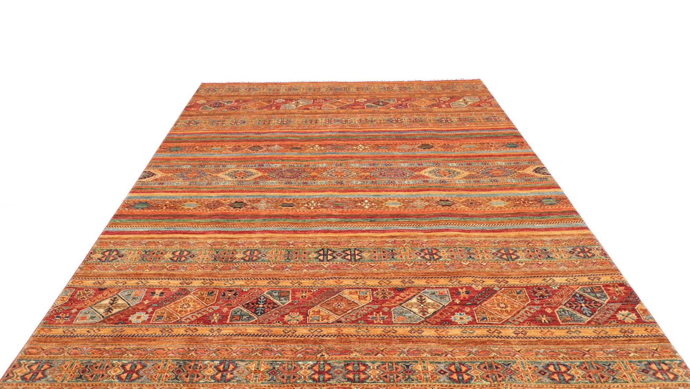 Nain Trading Orientteppich Arijana Shaal 210x279 Handgeknüpfter Orientteppich, rechteckig, Höhe: 6 mm