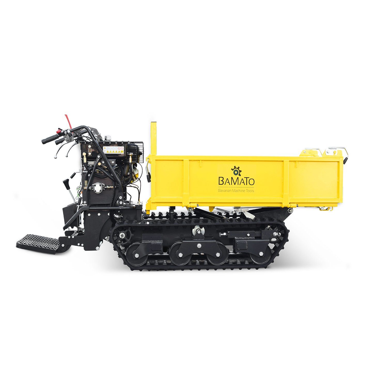 BAMATO Motorschubkarre MTR-800PRO, 290 l, 1-tlg., Minidumper, Raupendumper, Dumper