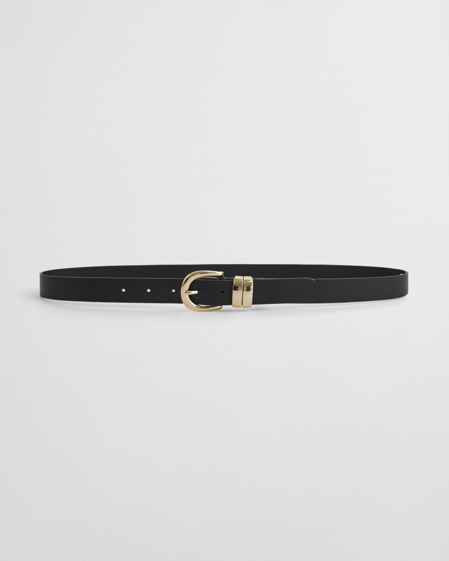 Gant Ledergürtel CHUNKY KEEPER LEATHER BELT Größenverstellbar durch Einfachdornschließe
