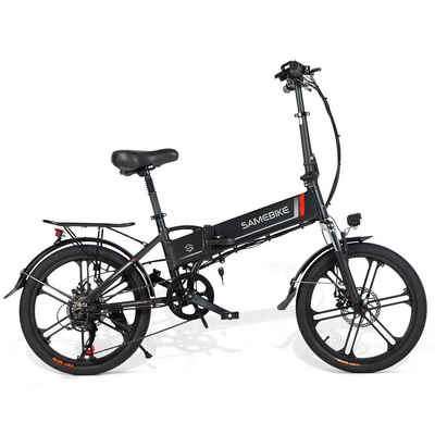 SAMEBIKE E-Bike 20LVXD30-II 20 Zoll City EBike klapprad mit 48V 10,4Ah Abnehmbarer