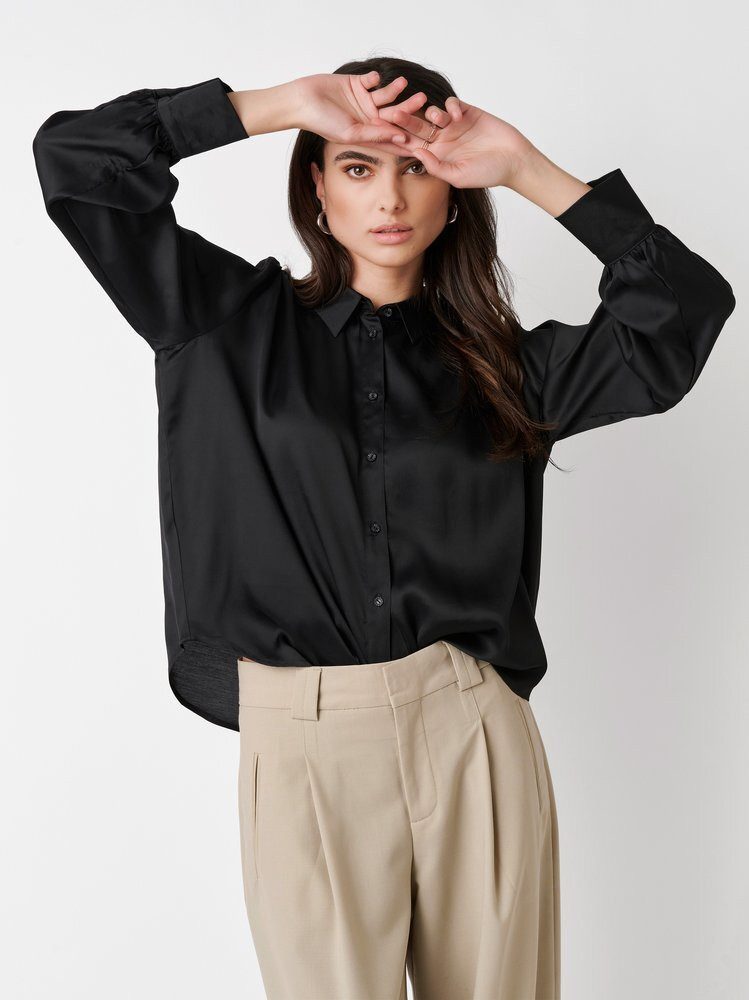 DESOTO Klassische Bluse Lena mit Volumenärmel günstig online kaufen