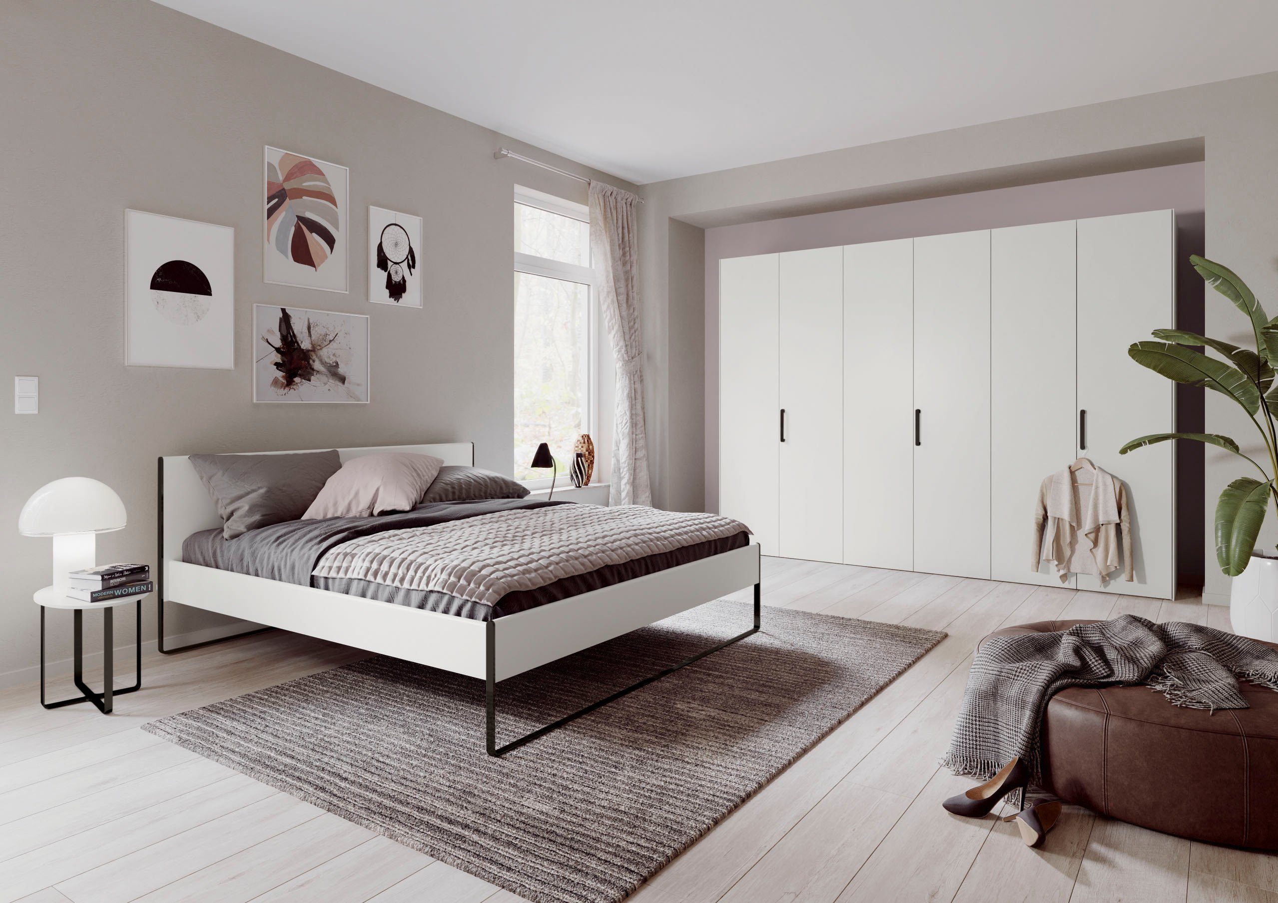 hülsta Komplettschlafzimmer »NEO Schlafen«, (Spar-Set, 4-St), mit einem  6-türigen Kleiderschrank, inklusive Liefer- und Montageservice durch hülsta  Monteure online kaufen | OTTO