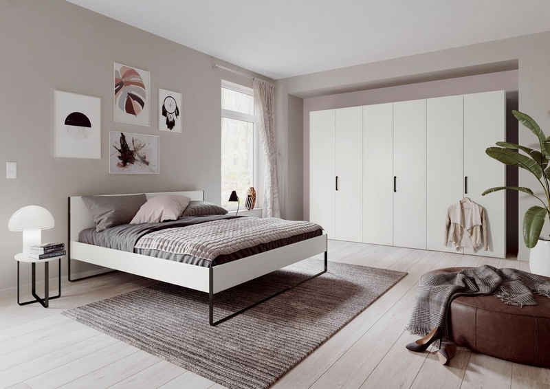 hülsta Komplettschlafzimmer NEO Schlafen, (Spar-Set, 4-St), mit 6-türigen Kleiderschrank, inklusive Liefer- und Montageservice