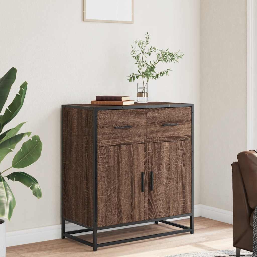 vidaXL Sideboard Sideboard Braun Eichen-Optik 68x35x76 günstig online kaufen