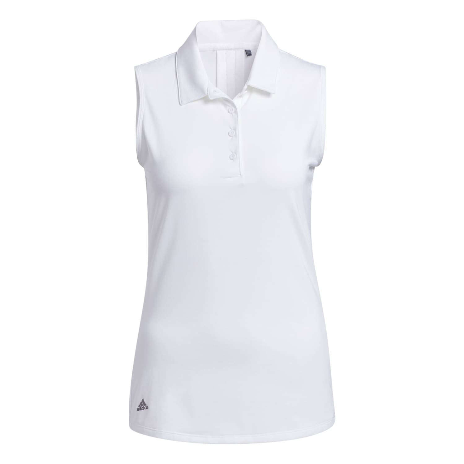 Poloshirt Adidas Golf Polo Ultimate365 Solid Sleeveless Weiß Damen