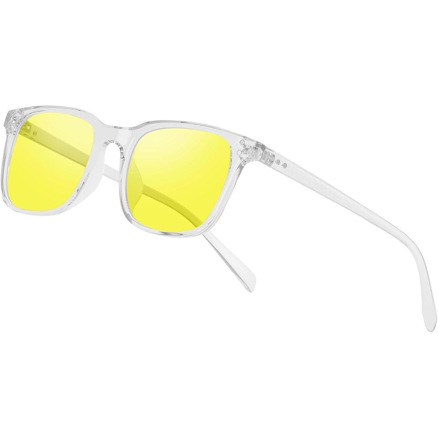 LuxusKollektion Brille Brillenfassungen Damen Computerbrille Gaming Blue Light Klar Gelb79%