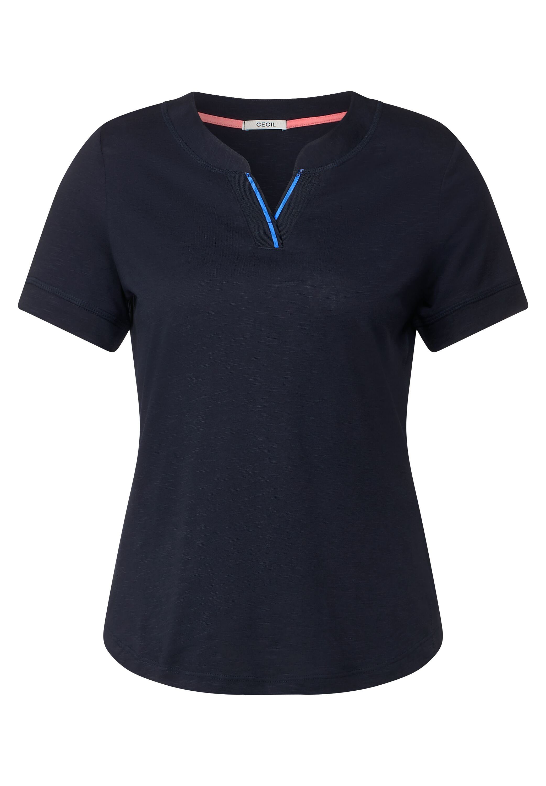 Cecil T-Shirt deep blue | T-Shirts