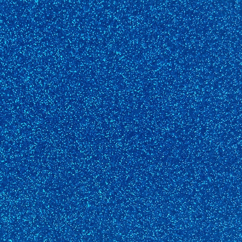 Hilltop Transparentpapier Twinkle Flexfolie mit eingebetteten Glitterelementen Royal Blue