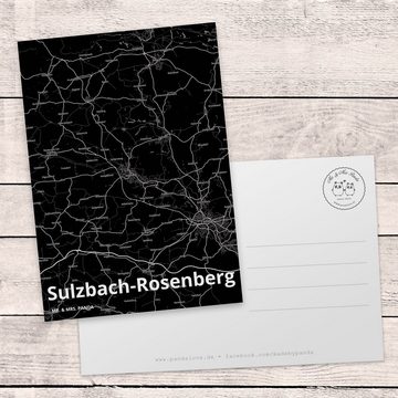 Mr. & Mrs. Panda Postkarte Sulzbach-Rosenberg - Geschenk, Geschenkkarte, Ort, Ansichtskarte, Stä