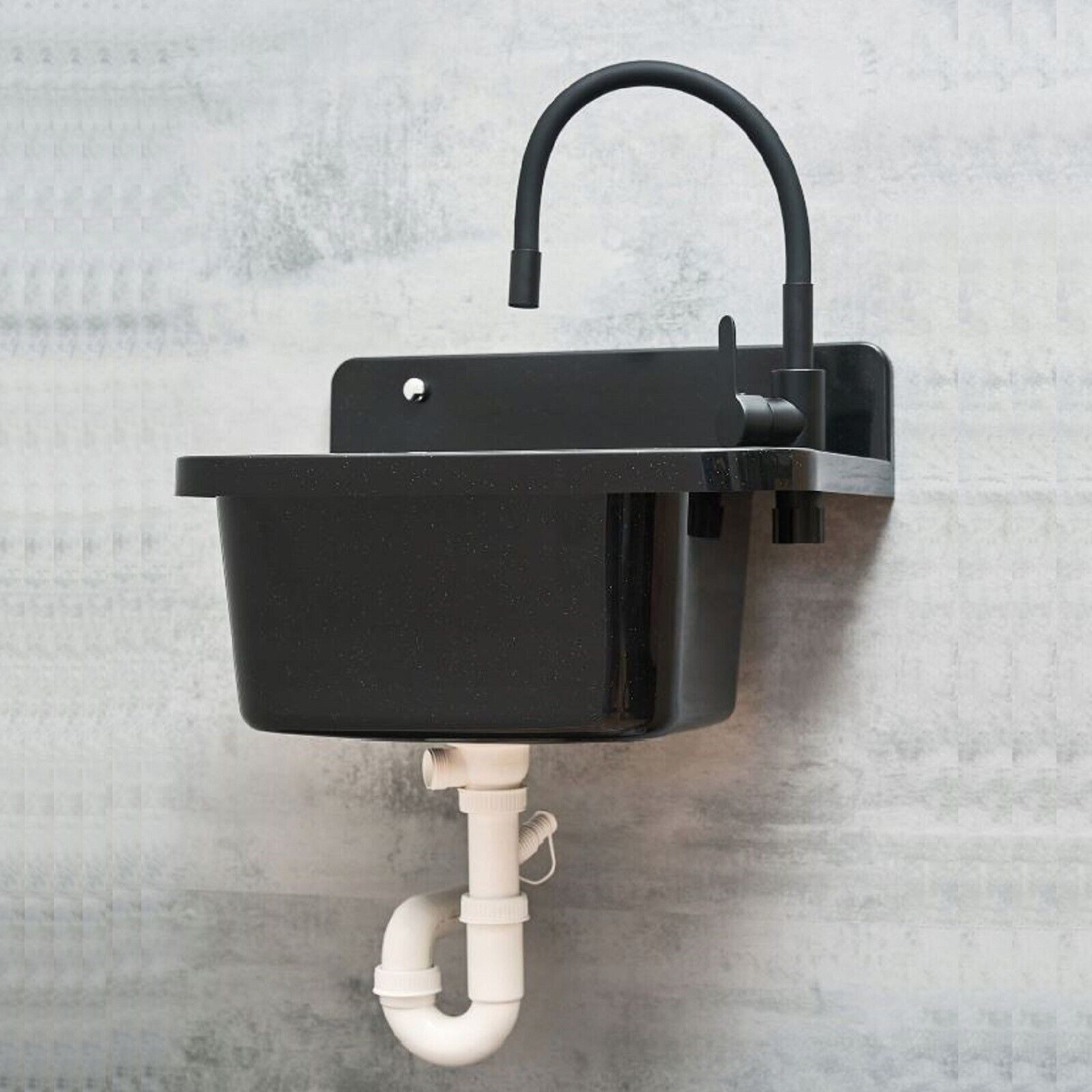 QLS Waschtischarmatur FLEX 2000 Küchenarmatur Wasserhahn Armatur Mischbatterie Brause Flexibel – Bild 3 von 5