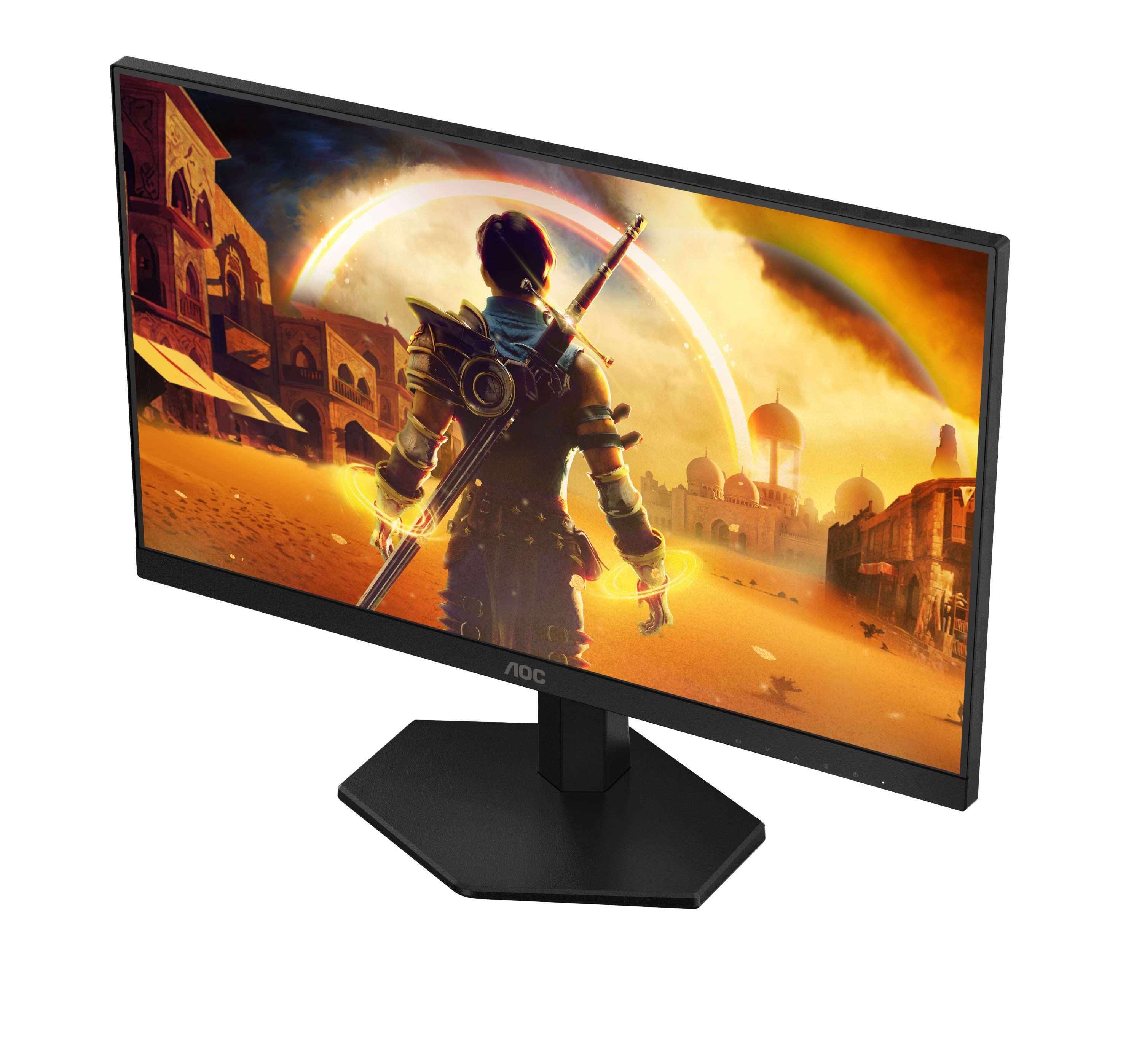 AOC 24G42E Gaming-Monitor (60,5 cm/24 ", 1920 x 1080 px, Full HD, 0,5 ms Reaktionszeit, 180 Hz, Fast-IPS, Neigung)