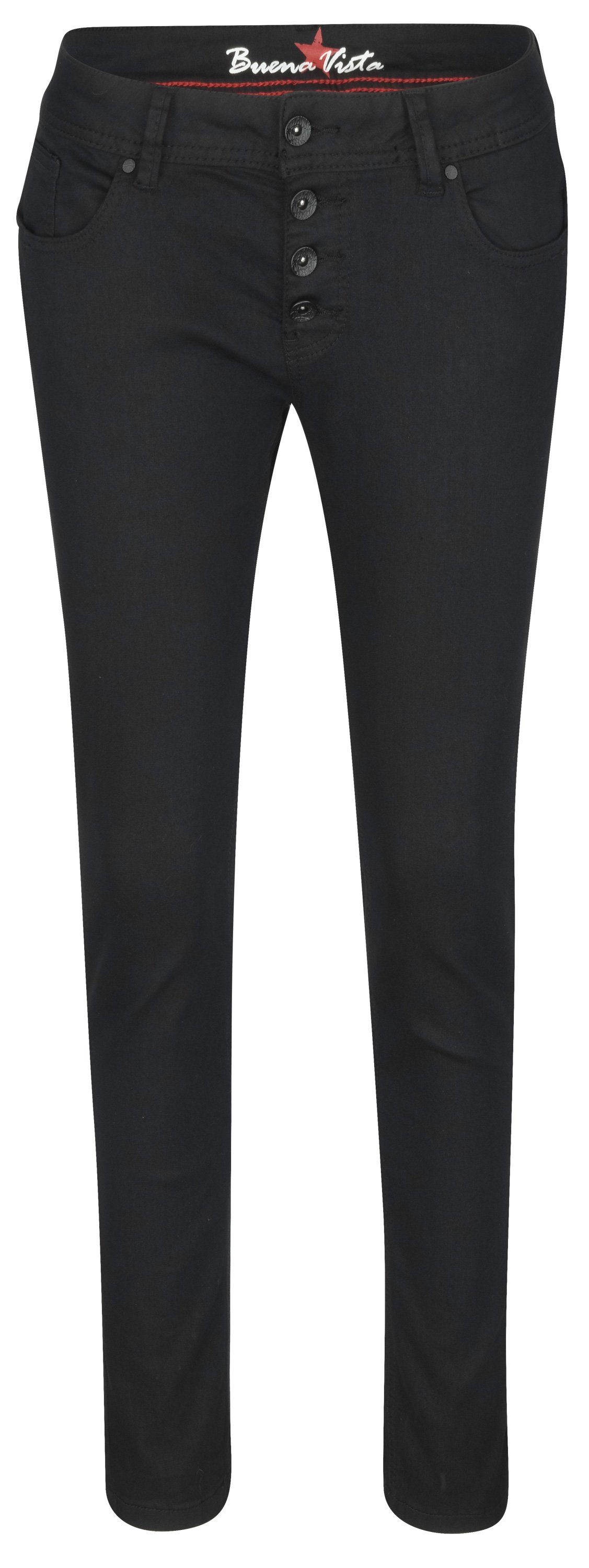 Buena Vista Stretch-Jeans BUENA VISTA MALIBU S black crop 2309 B5837 660.014 - Stretch Twill | Stretchjeans