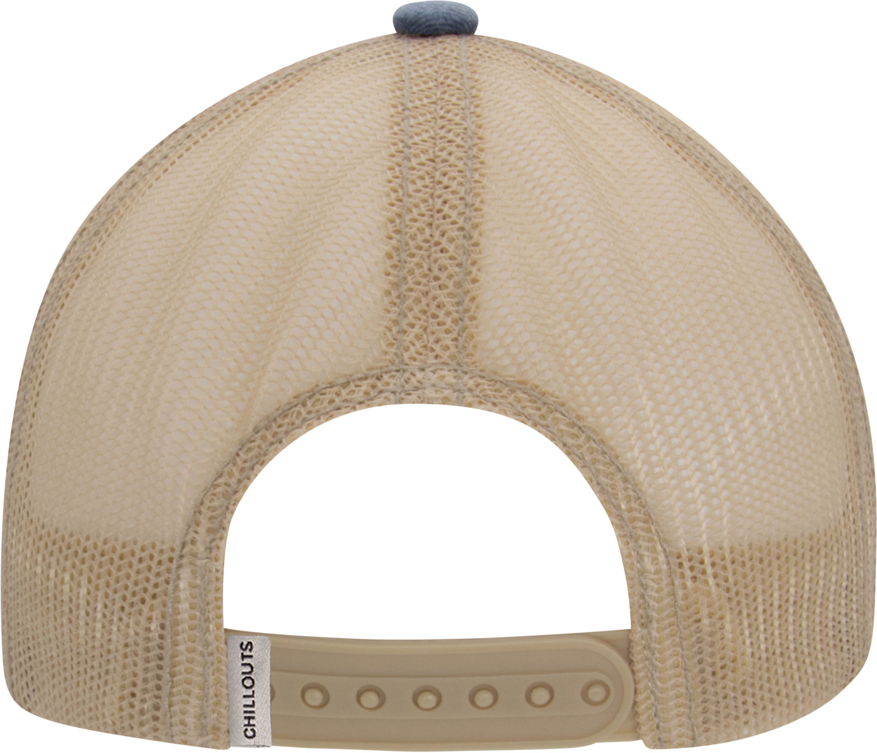 chillouts Baseball Cap Milton Hat Vintage-Look Baseballkappe mit Wappen-Stickerei