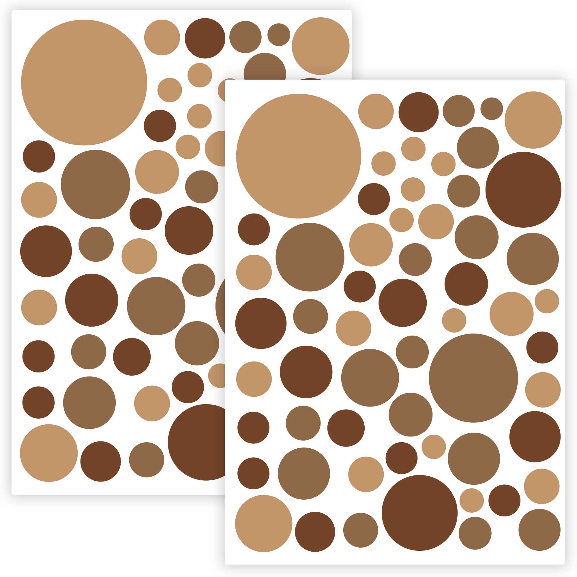 WANDKIND Wandtattoo Kreise Set 120 Stück V283 günstig online kaufen