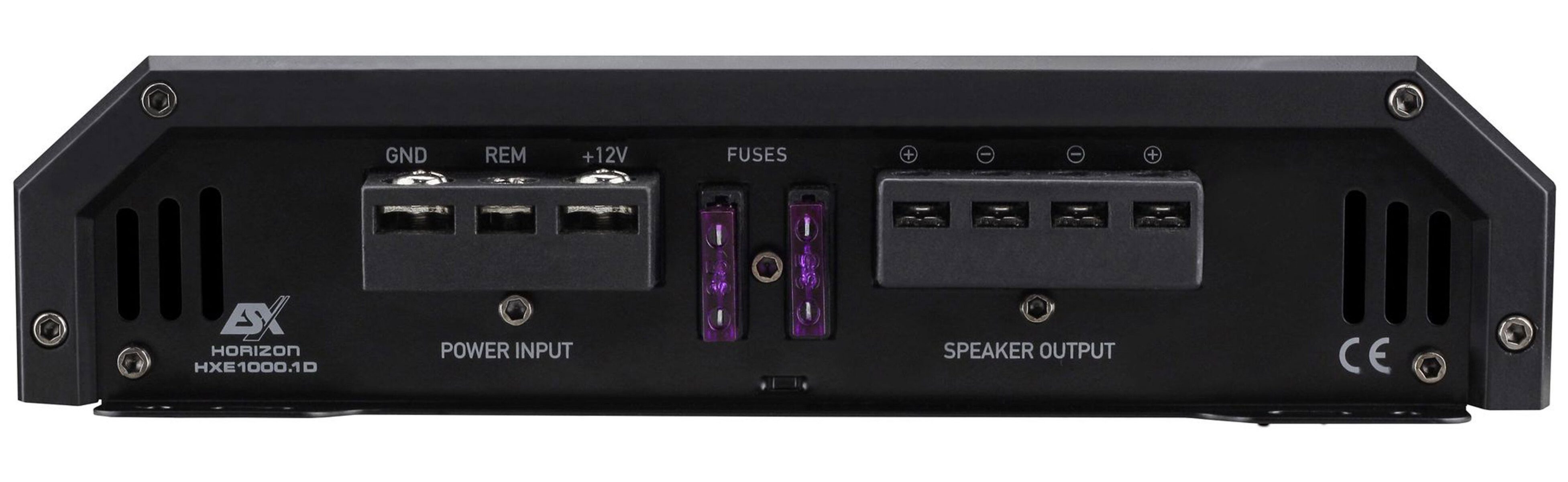 ESX HXE1000.1D Monoblock Class D Digital Verstärker Endstufe Endverstärker (Anzahl Kanäle: 1)