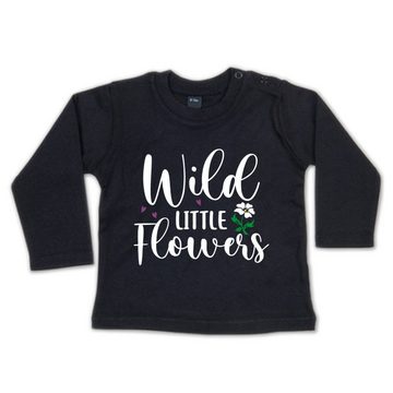 G-graphics Kapuzenpullover Wild Flowers Raising & Wild little Flowers (Familienset, Einzelteile zum selbst zusammenstellen) Kinder & Erwachsenen-Hoodie & Baby Sweater
