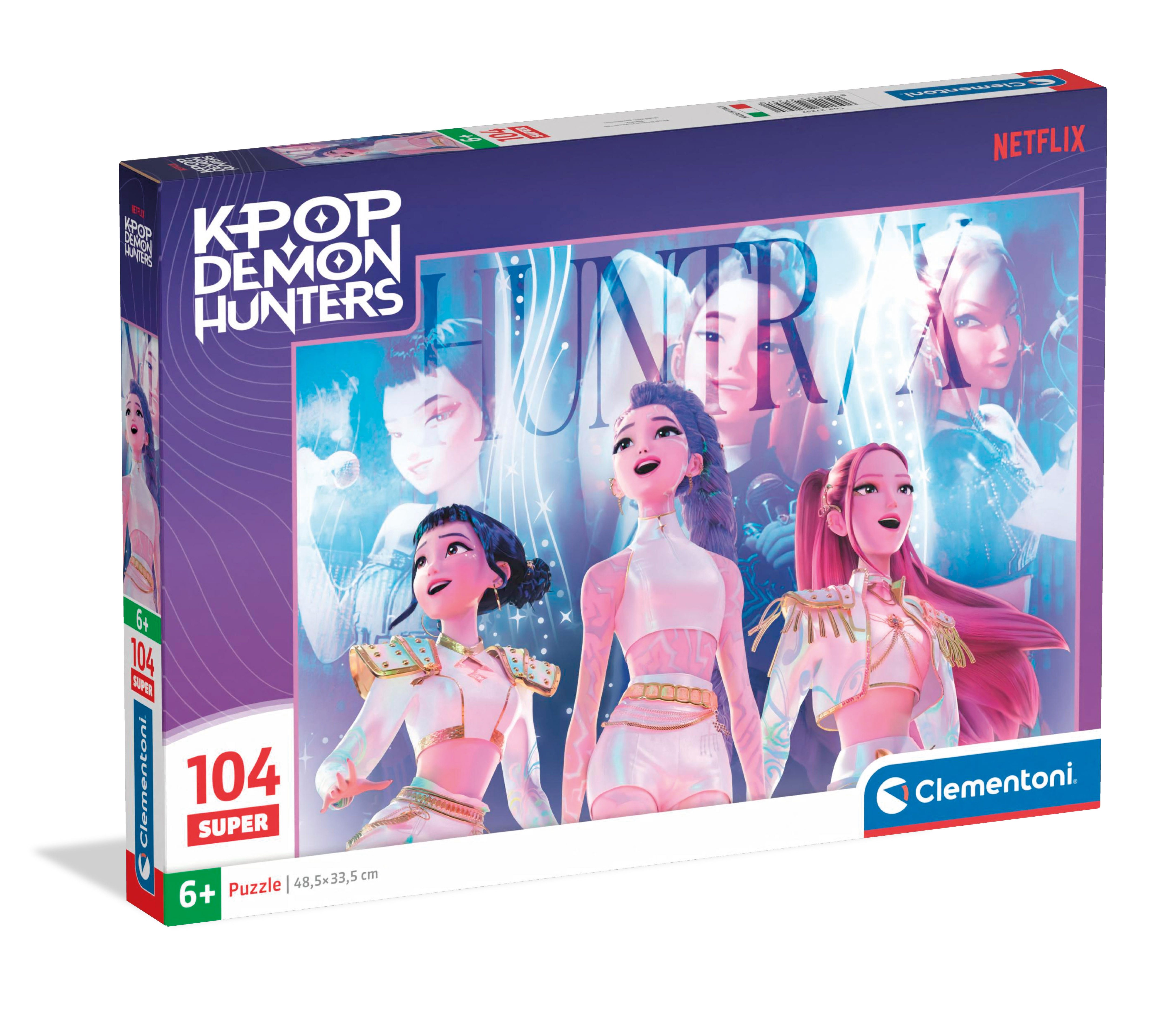 Clementoni® Puzzle KPop Demon Hunters, 104 Puzzleteile, Made in Europe
