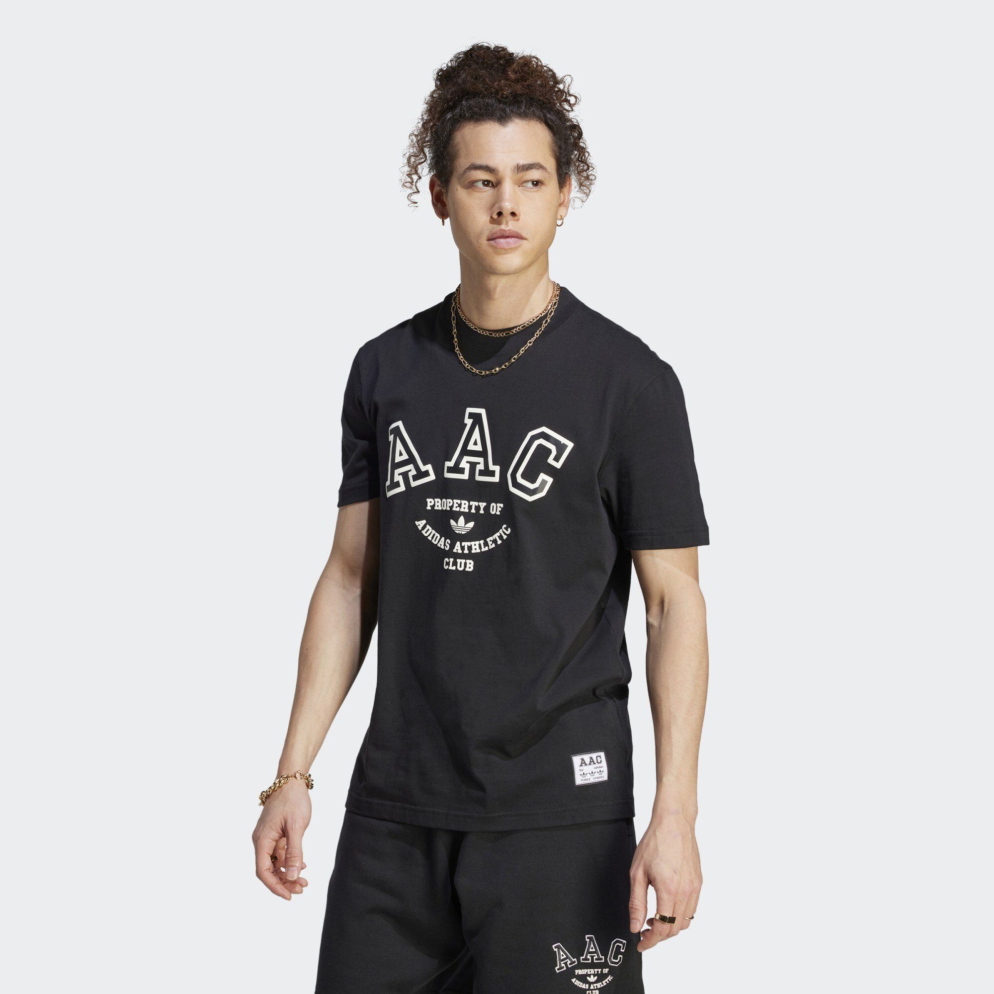 adidas Originals T-Shirt ADIDAS T-SHIRT AAC RIFTA Black METRO