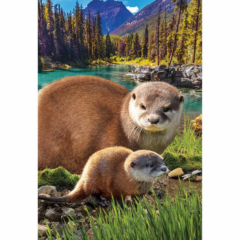 EUROGRAPHICS Puzzle Otter, 250 Puzzleteile