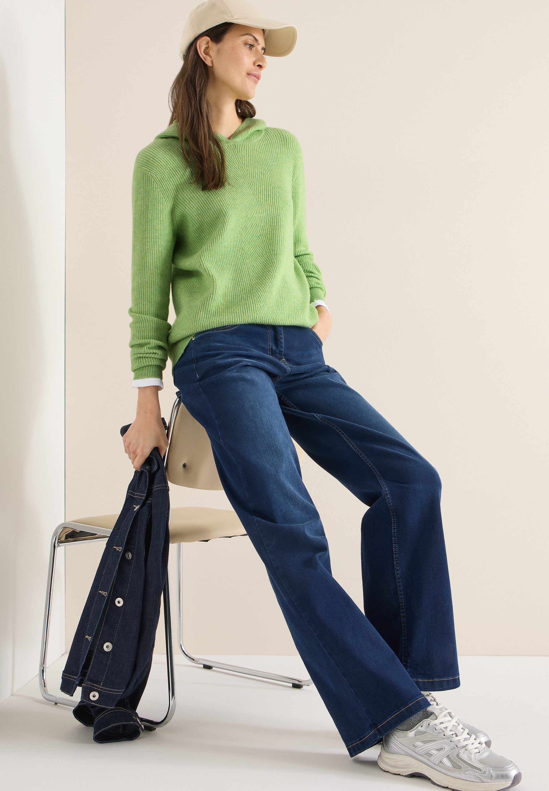 CECIL Strickpullover mit Struktur