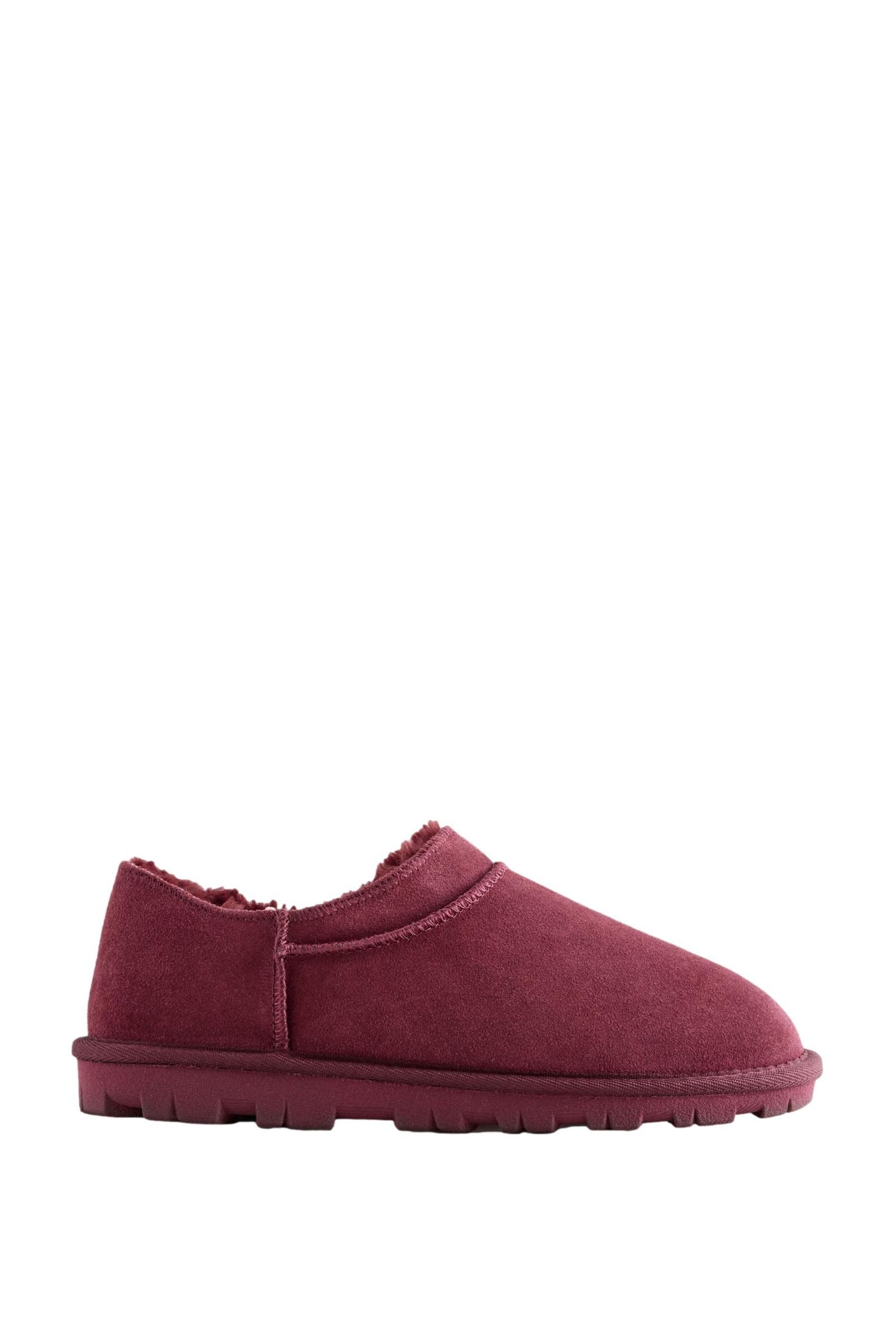 Next Velourshausschuhe Hausschuh
