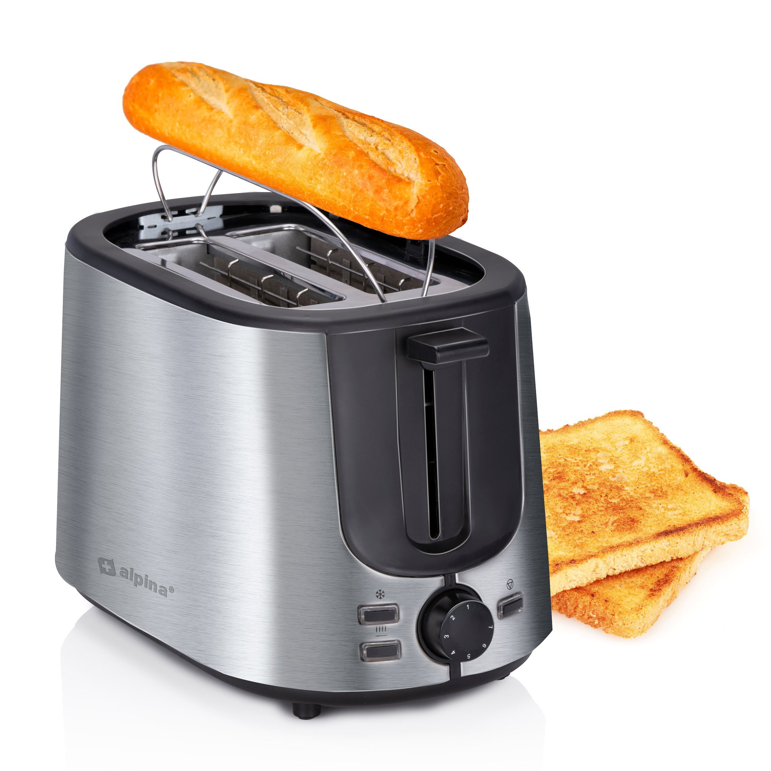 Alpina Brötchenröster alpina Toaster - 7 Stufen