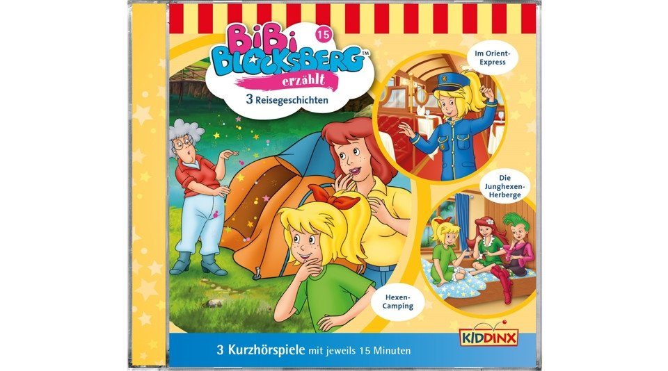 Hörspiel-CD Bibi Blocksberg erzählt F.15 - 3 Reisegeschichten