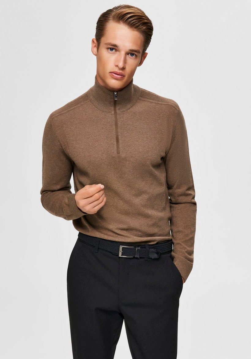 Troyer SLHBERG HALF ZIP CARDIGAN NOOS