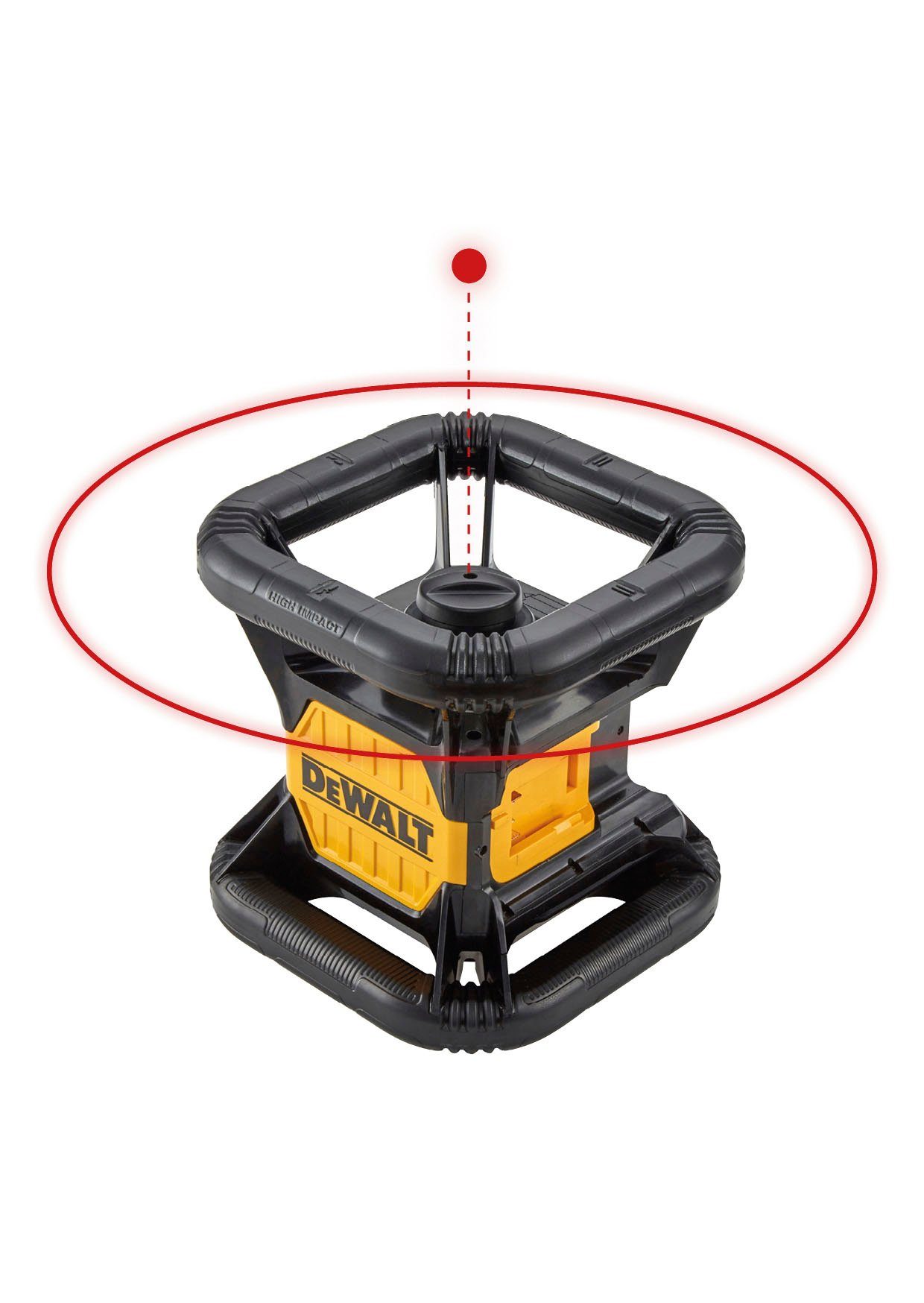 DeWalt DCE074D1R-QW Rotationslaser