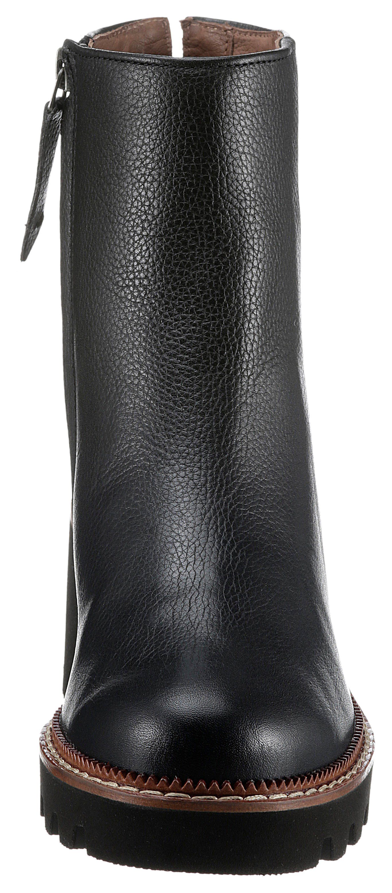 Paul Green Stiefelette 5,5cm-Blockabsatz schwarz mit