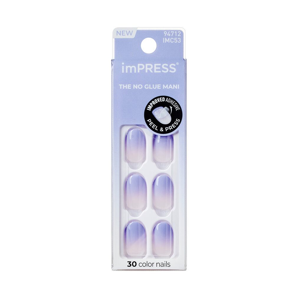 Kiss Nageldesign Zubehör Selbstklebende Nägel ImPress Color Nails (Friendzone) 30 Stück