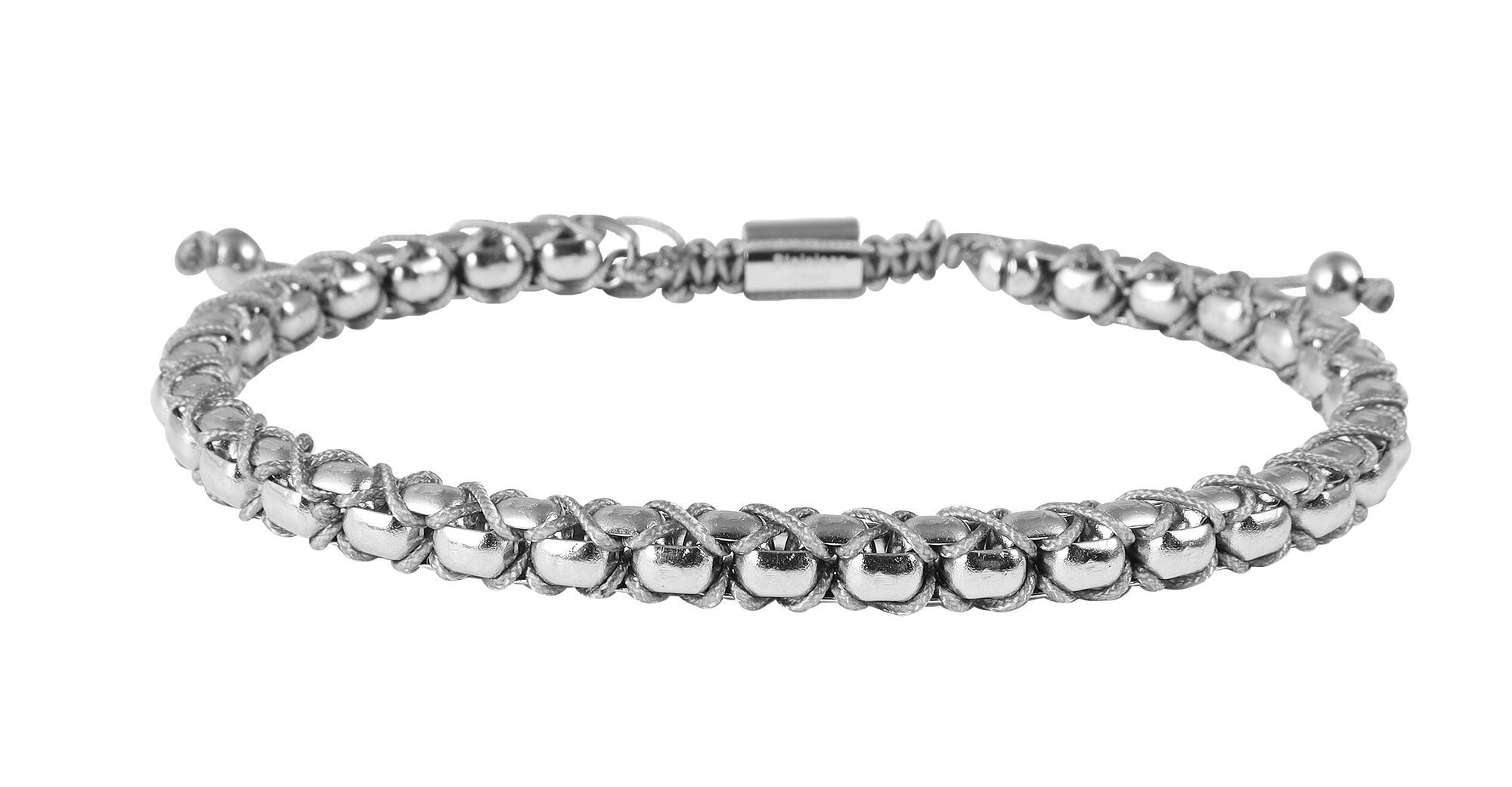 AKZENT Armband Siguard "Siguard" - Edelstahlarmband mit Schiebeknoten, (Einzeln)