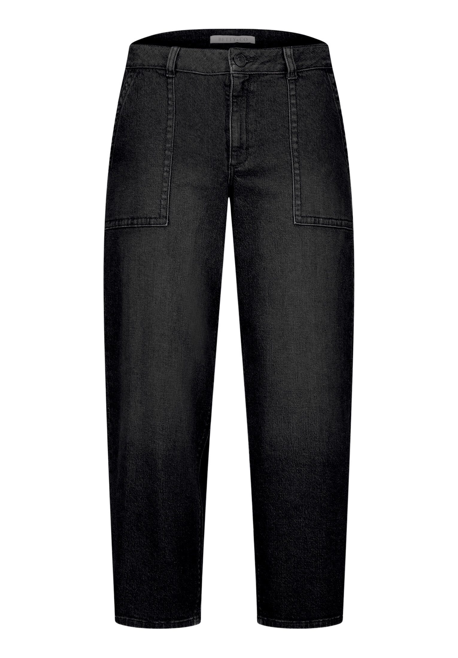 Betty&Co Loose-fit-Jeans Damen mit Waschung