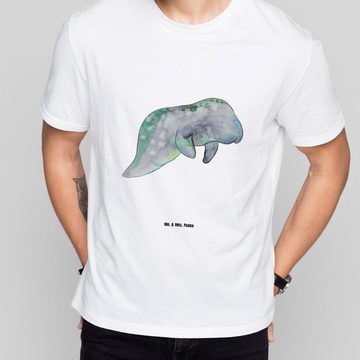 Mr. & Mrs. Panda T-Shirt Seekuh chillt - Weiß - Geschenk, Tshirt, Meer, Sprüche, Meerestiere, (1-tlg)