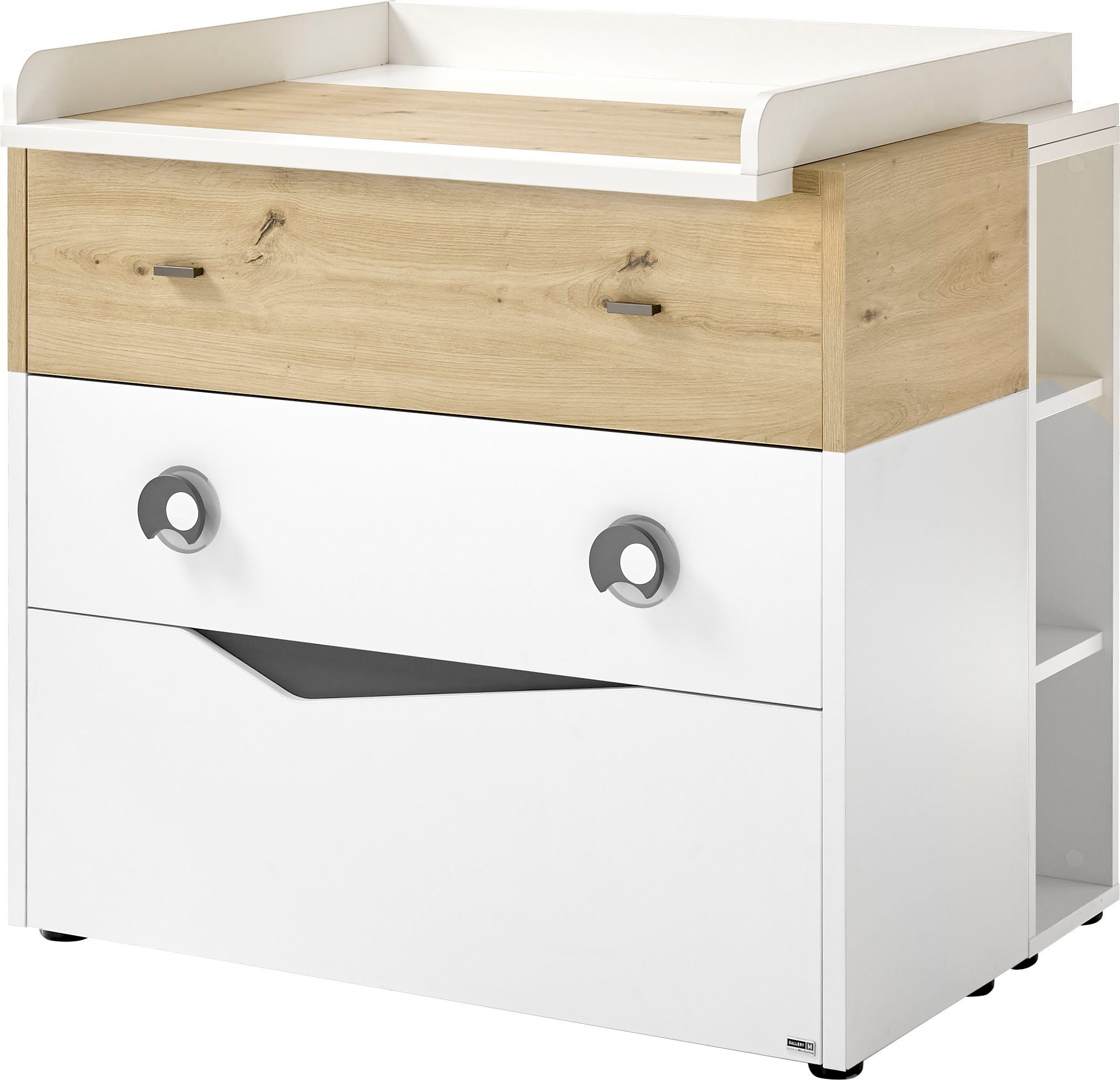 Möbel Babymöbel GALLERY M branded by Musterring Babyzimmer-Komplettset Till, (Set, 5-St), mit dem breiten Kleiderschrank, inkl. 
