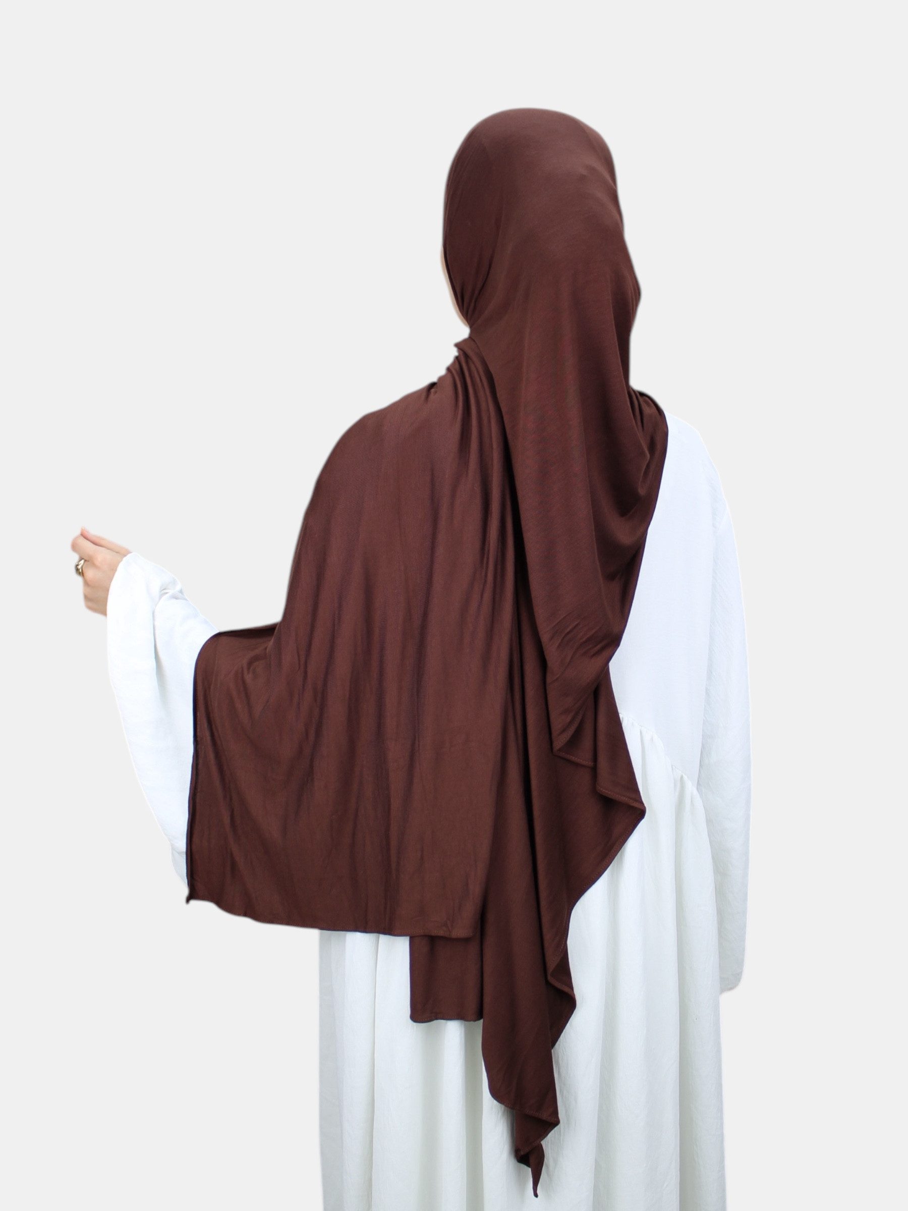 Aymasal Kopftuch XXL Jersey Luxury Hijab Kopftuch Scarf Schal Extra lang 19 günstig online kaufen