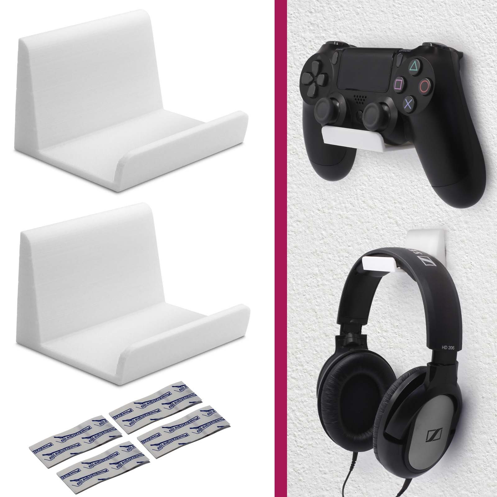 Controller-Halterung Controller Wandhalterung Kopfhörer Halter für XBox PS3 PS4 Nintendo