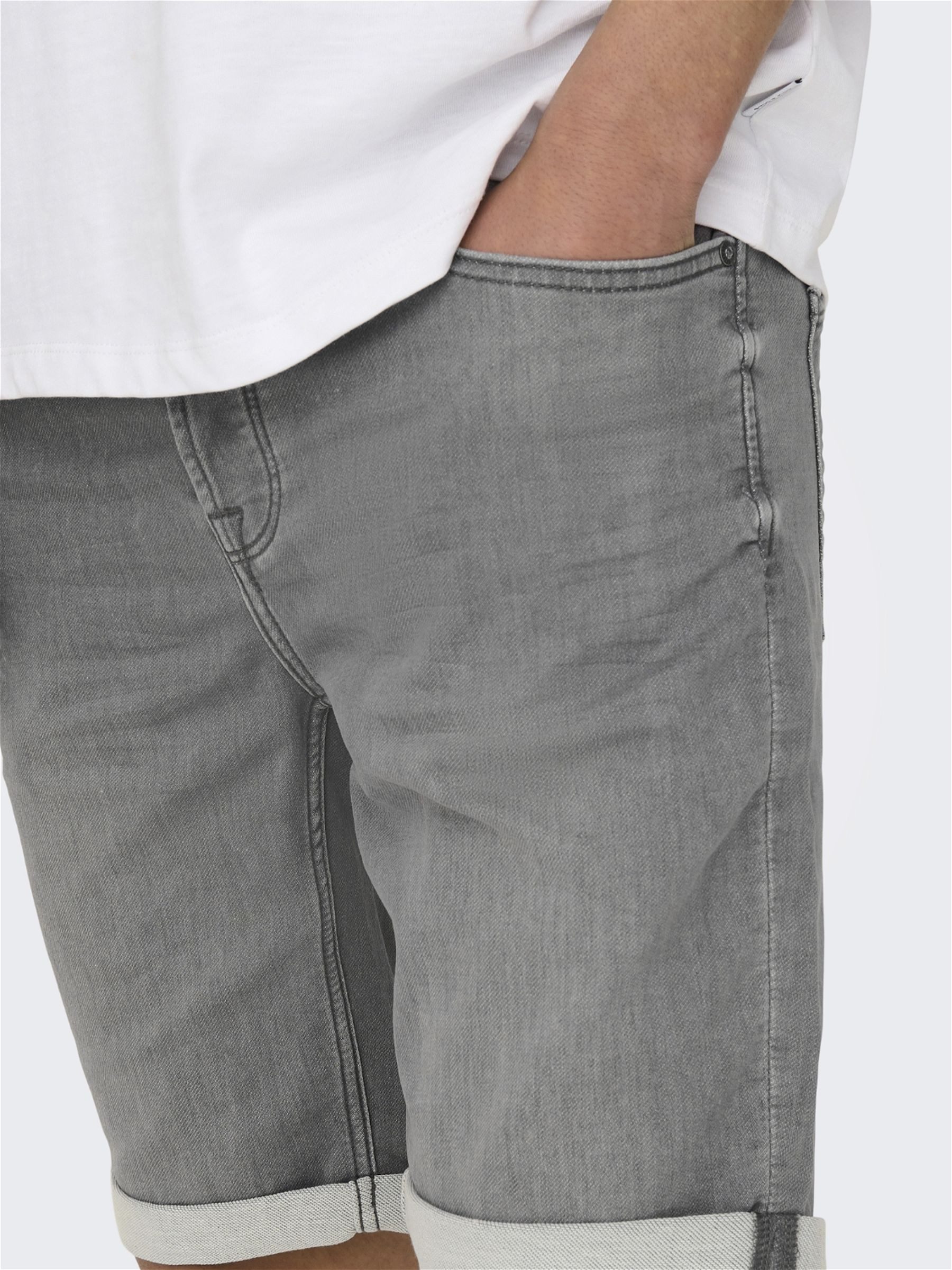 ONLY & SONS Jeansshorts ONSPLY LIGHT BLUE 5189 SHORTS DNM NOOS