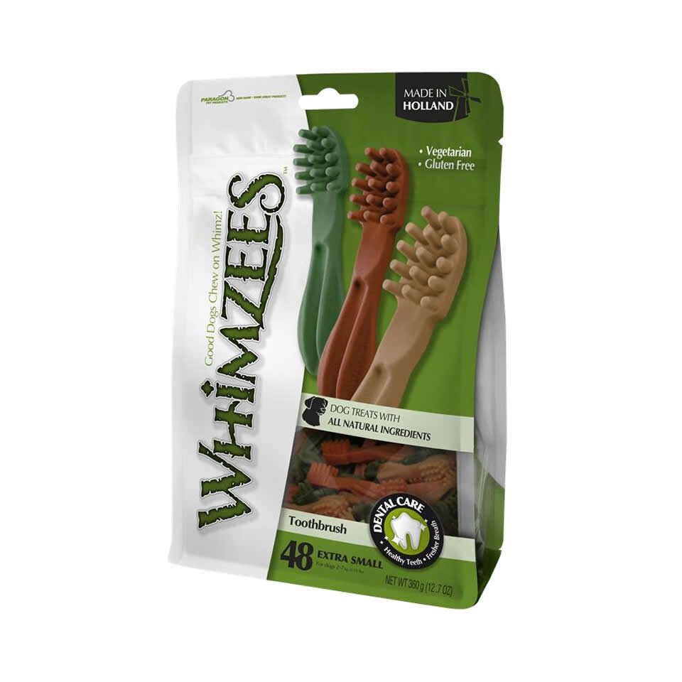 Whimzees Zahnbürste XS 360 g, Snack für: Hund