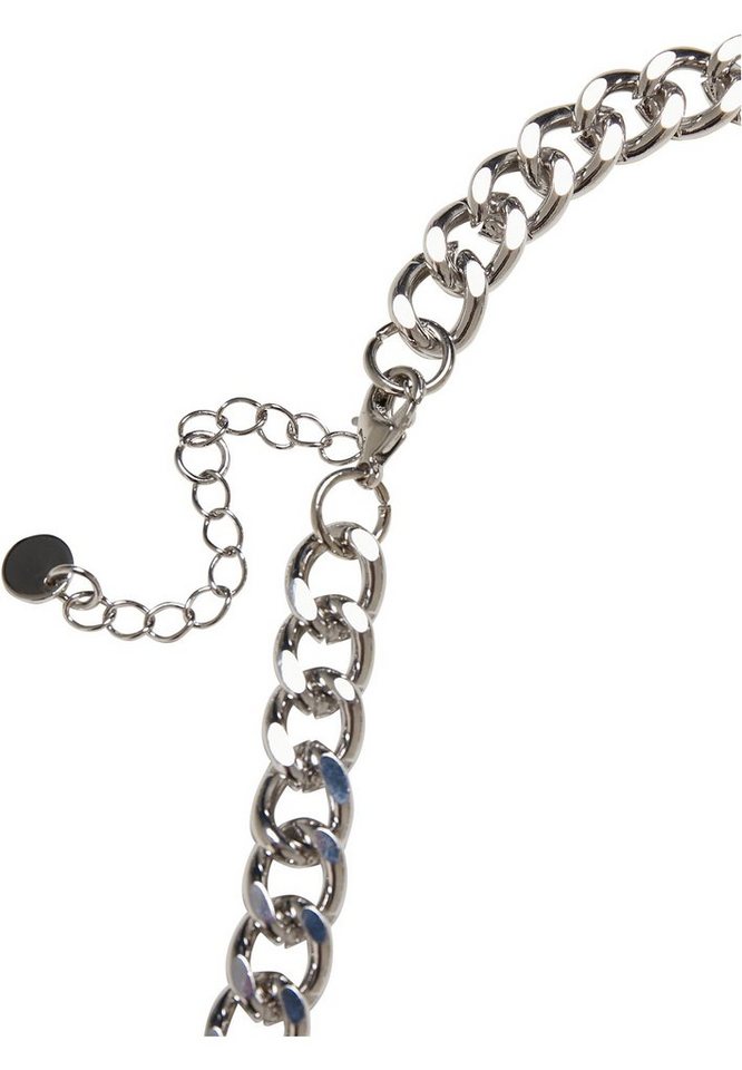 URBAN CLASSICS Edelstahlkette Accessoires Big Saturn Basic Necklace, Für  ein perfektes Gefühl von Komfort und Stil