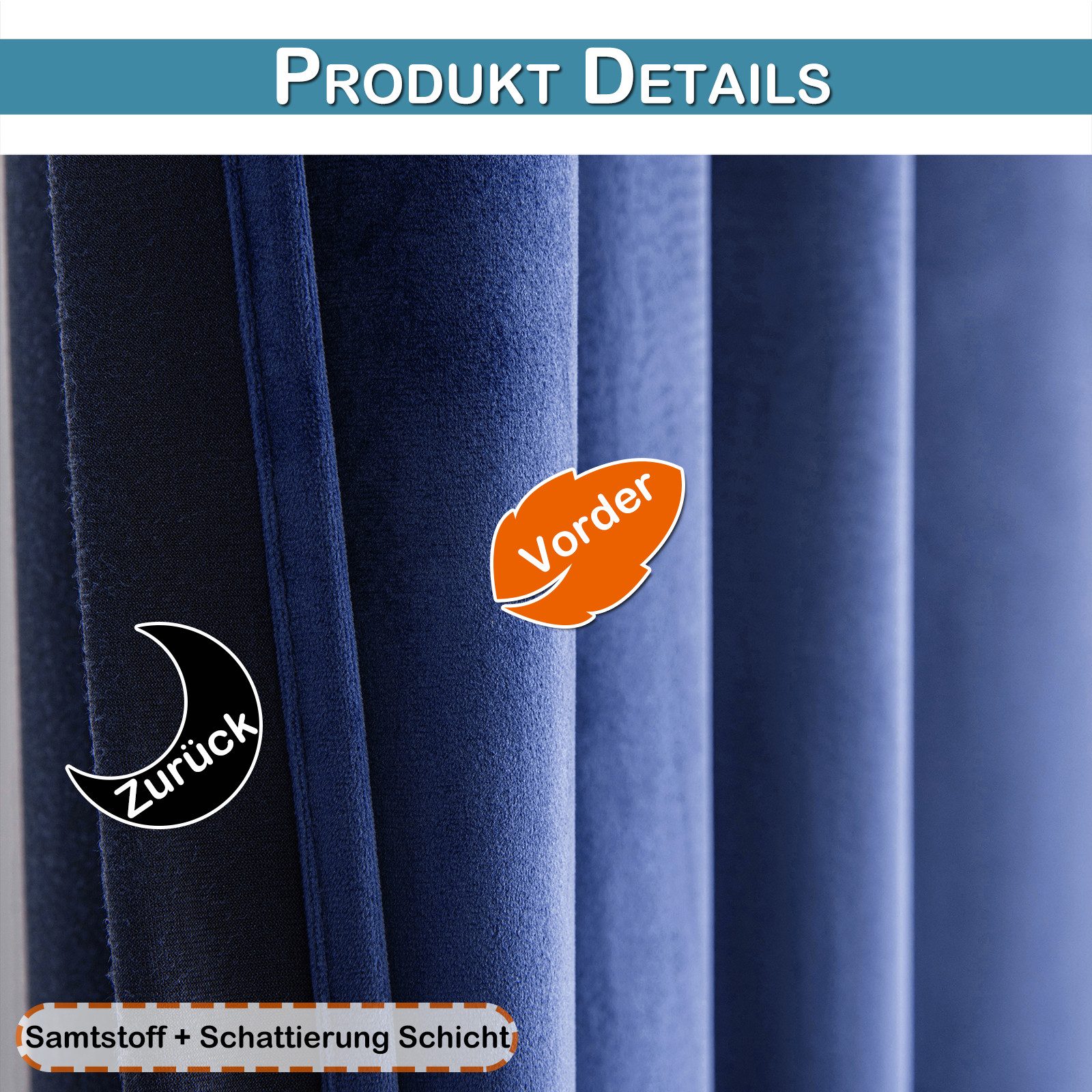 LMaxhome Verdunkelungsvorhang Blickdicht Samt Velvet Vorhang Gardinen Therm günstig online kaufen
