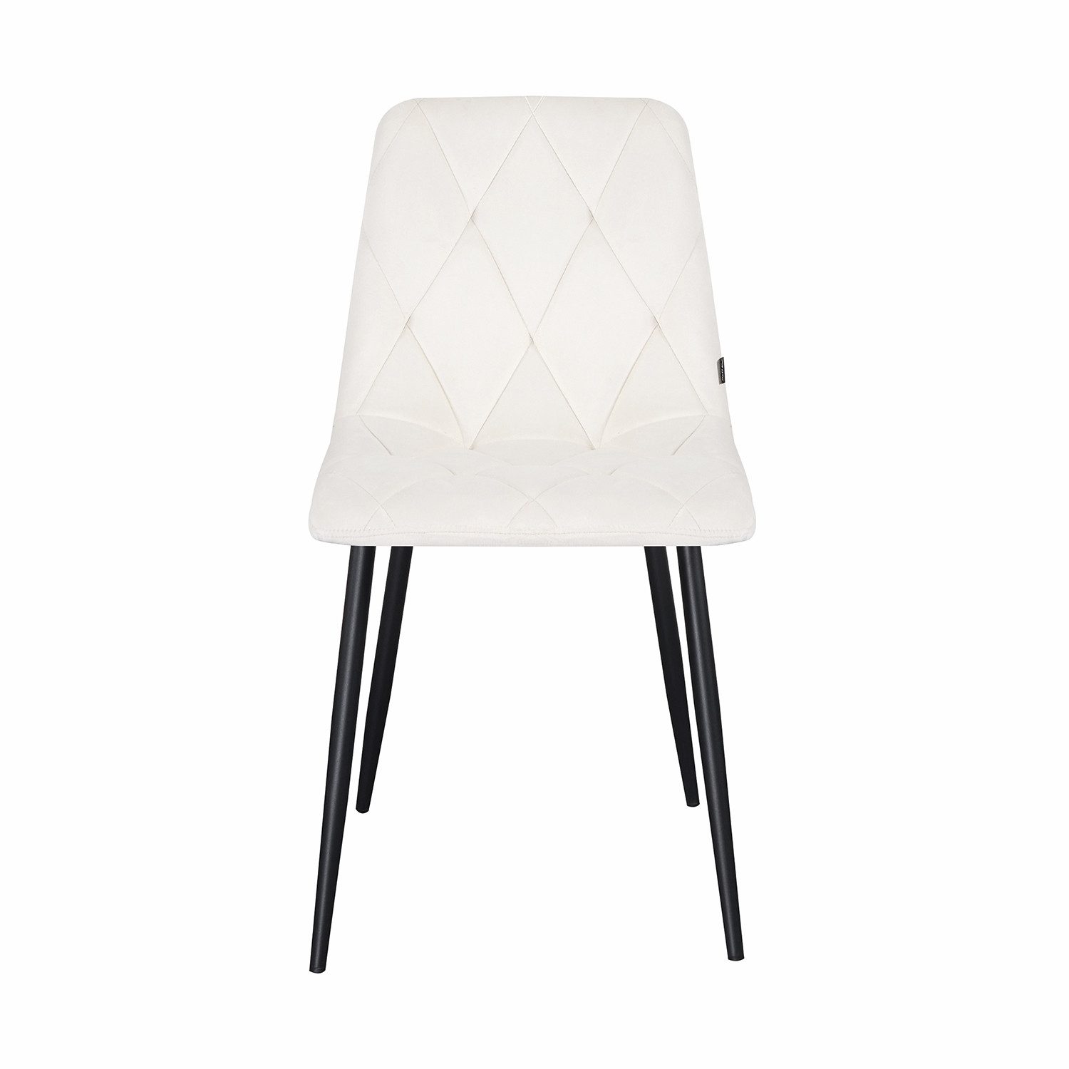 B&D home 4-Fußstuhl VICKA (Set, 4 St), Polsterstuhl aus Samt für Esszimmer und Küche