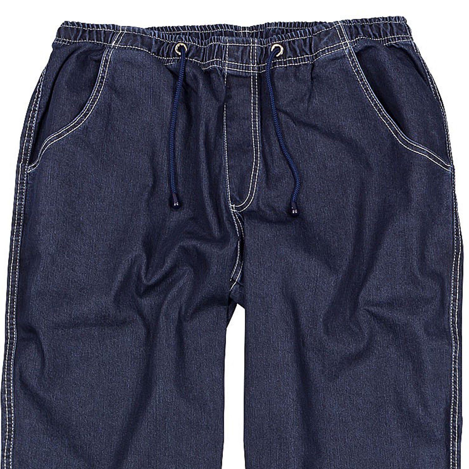 ABRAXAS Schlupfjeans Jeans mit Gummibund in Übergrößen bis 12XL, blau günstig online kaufen