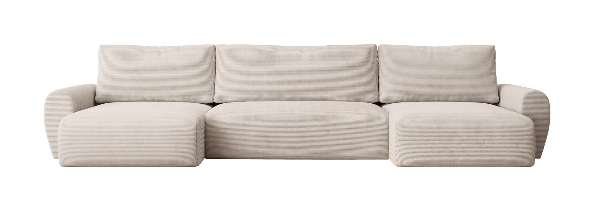 Beautysofa Ecksofa POSS U, mit Schlaffunktion, günstig online kaufen