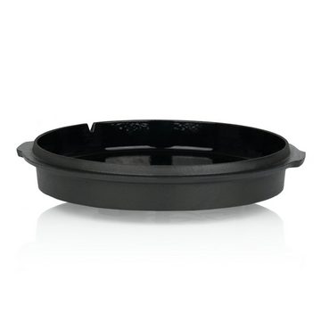 BBQ-Toro Grilltopf Dutch Oven DO12E, 13,6 L Emaille Gusseisen Kochtopf, Gusstopf, Gusseisen (Emaille-Set)