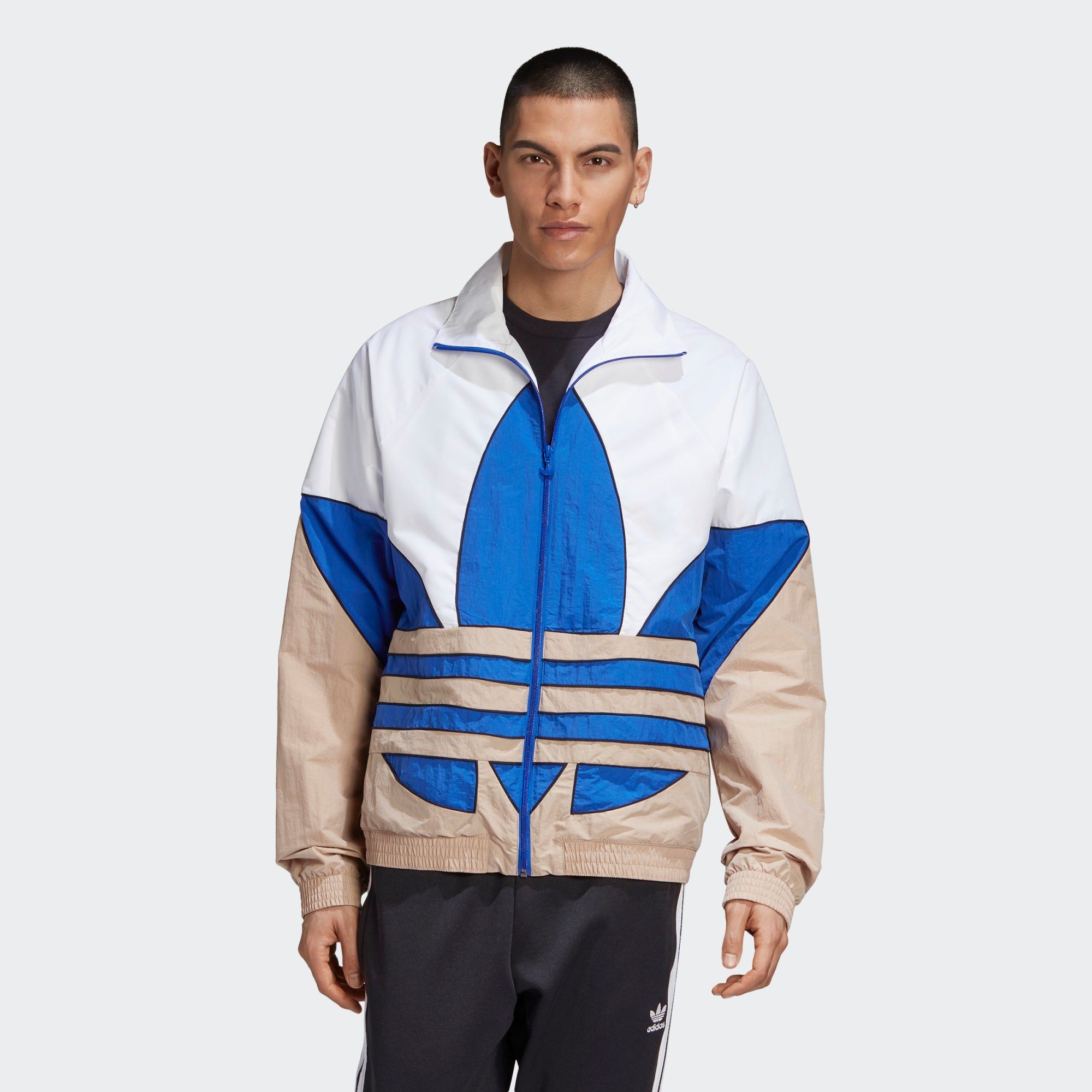 adidas Originals Sweatjacke »Big Trefoil Woven Originals adidas Originals Sweatjacke Big Trefoil Originals Jacke