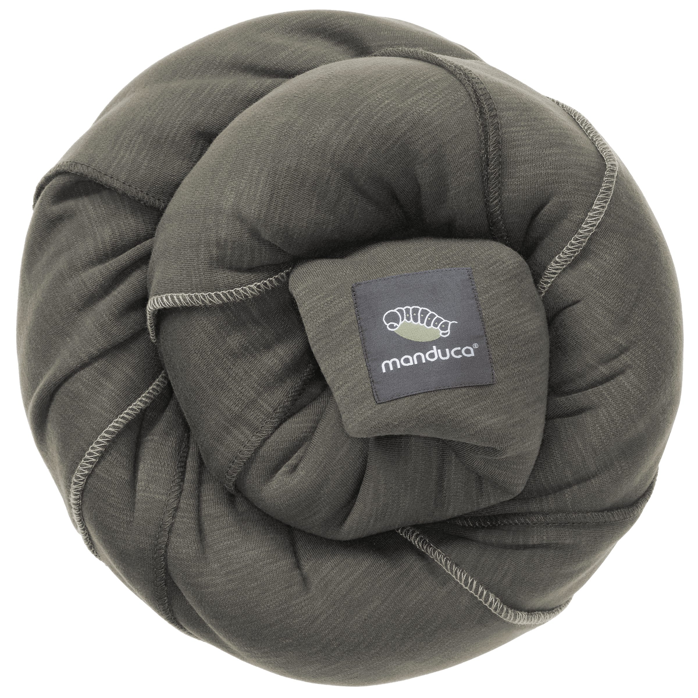 manduca Babytrage manduca Sling - Babytragetuch - Elastische Babytrage, Unterstützt die natürliche M-Position beim Baby.