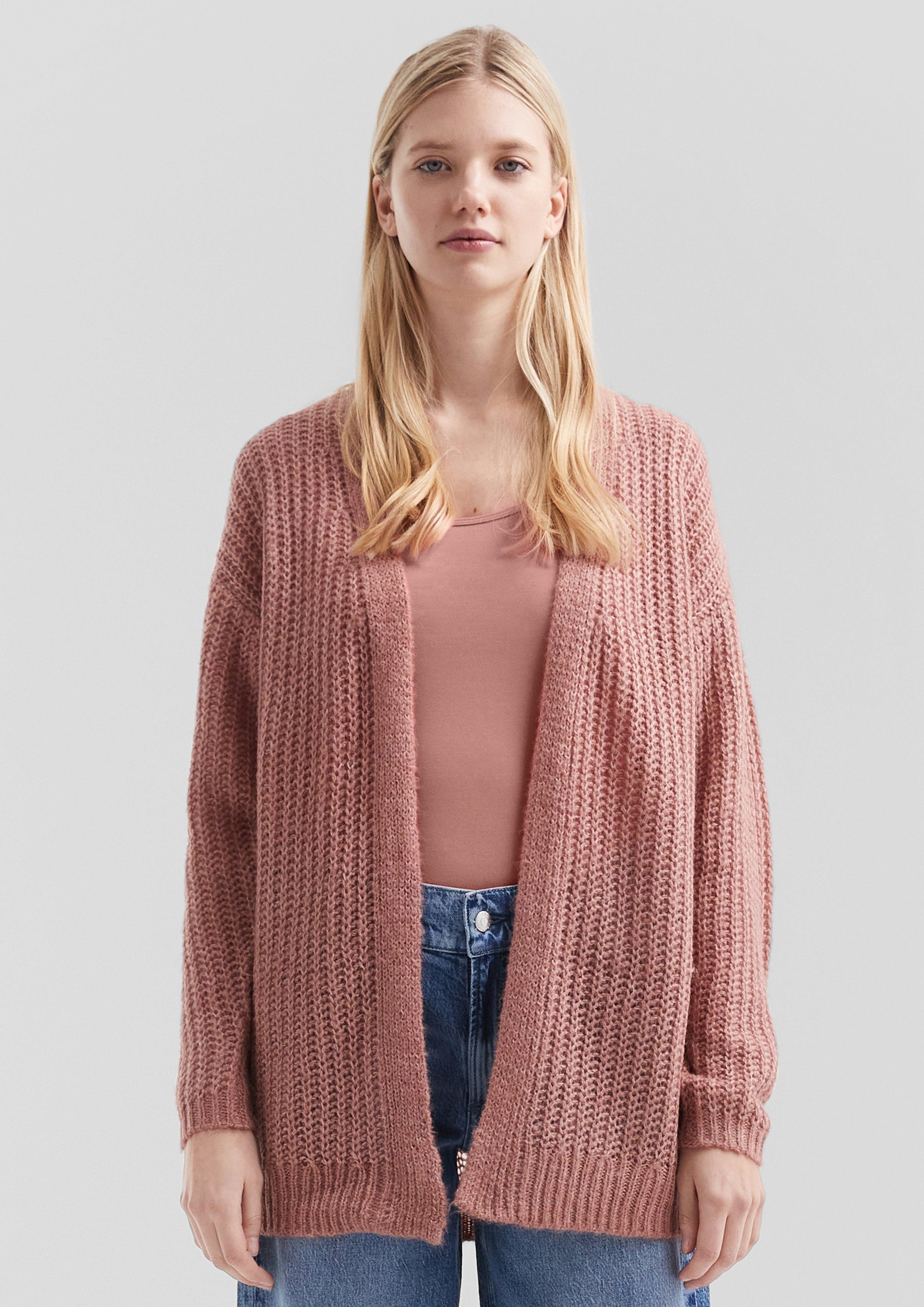 QS Funktionsjacke Locker gestrickte Jacke mit günstig online kaufen
